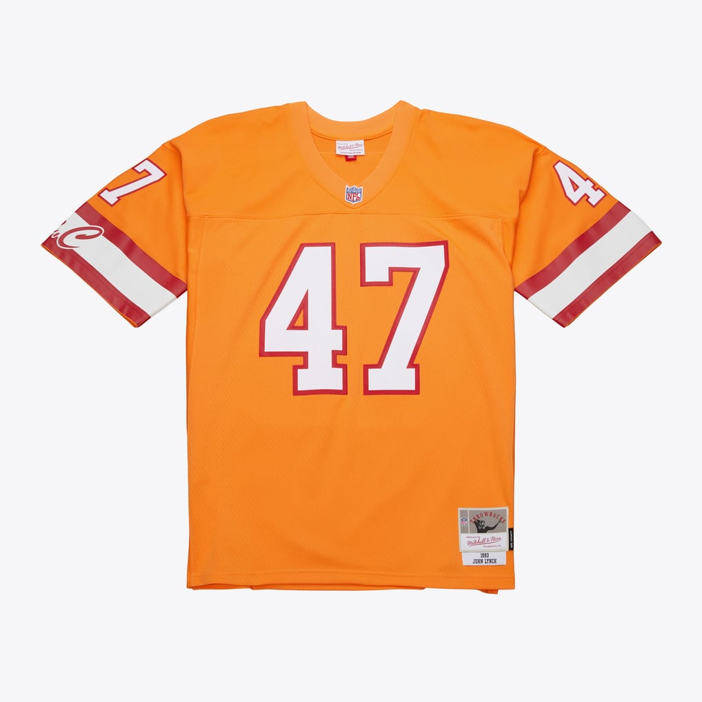 Men's Tampa Bay Buccaneers John Lynch Orange 1993 Legacy Replica Jersey