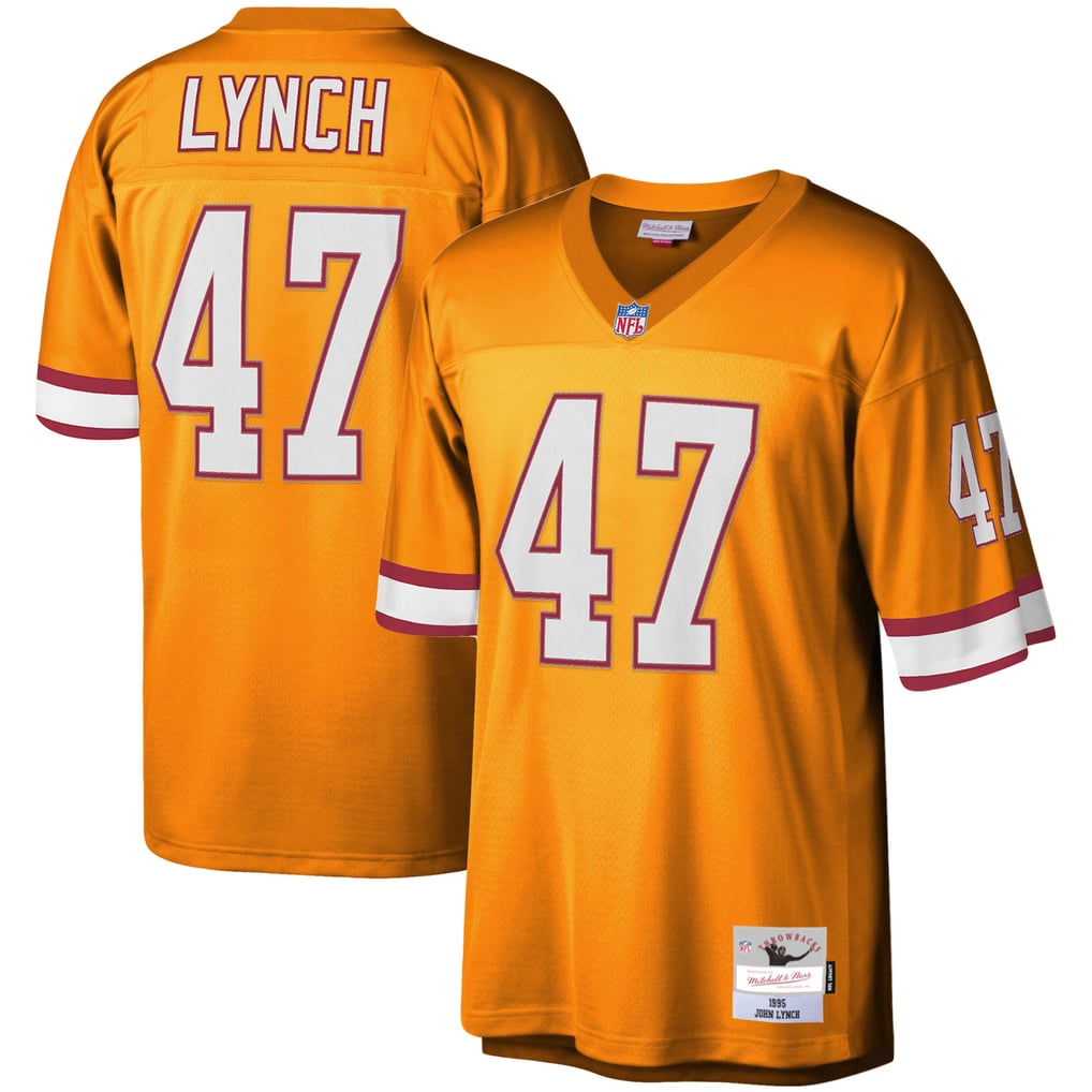 Men's Tampa Bay Buccaneers John Lynch Orange Legacy Replica Jersey