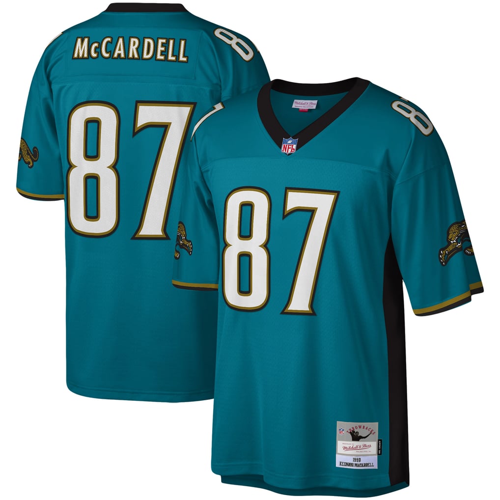 Men's Jacksonville Jaguars Keenan McCardell Teal Legacy Replica Jersey