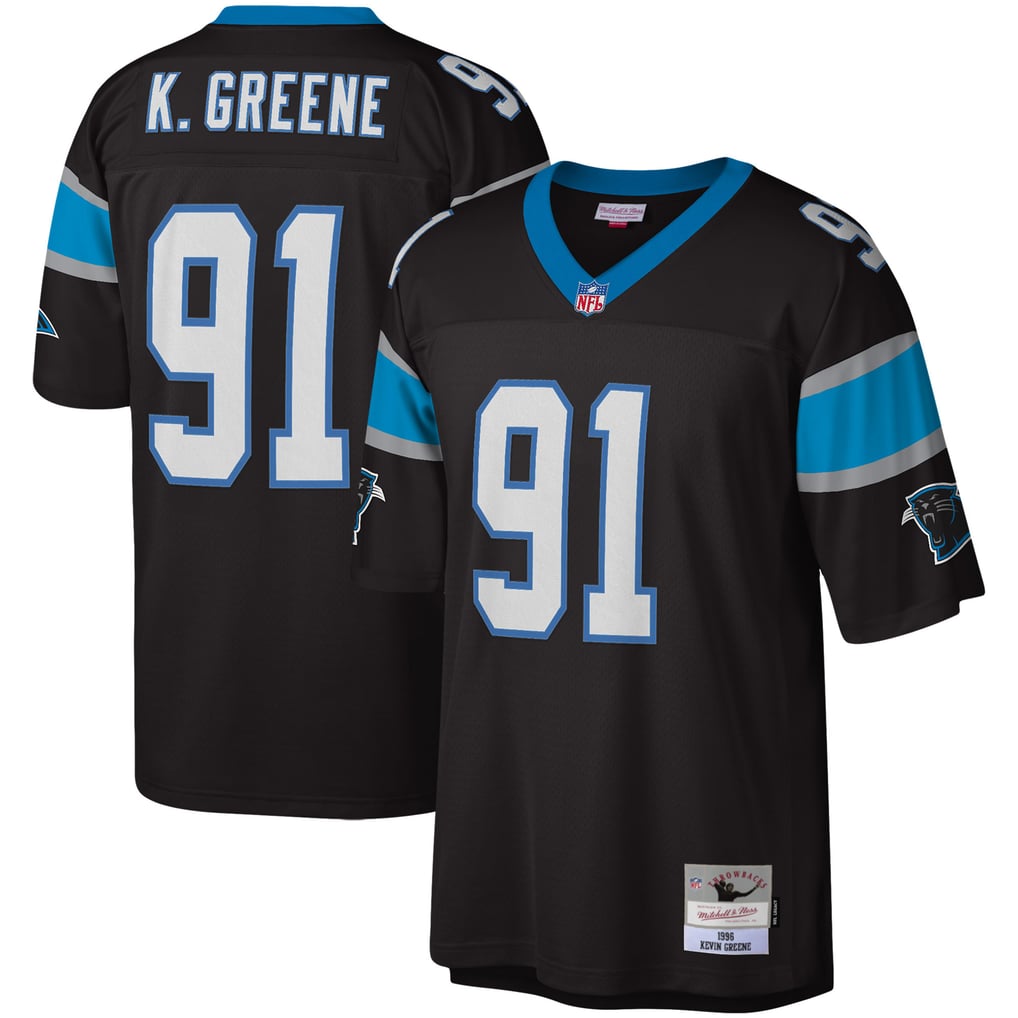 Men's Carolina Panthers Kevin Greene Black Legacy Replica Jersey