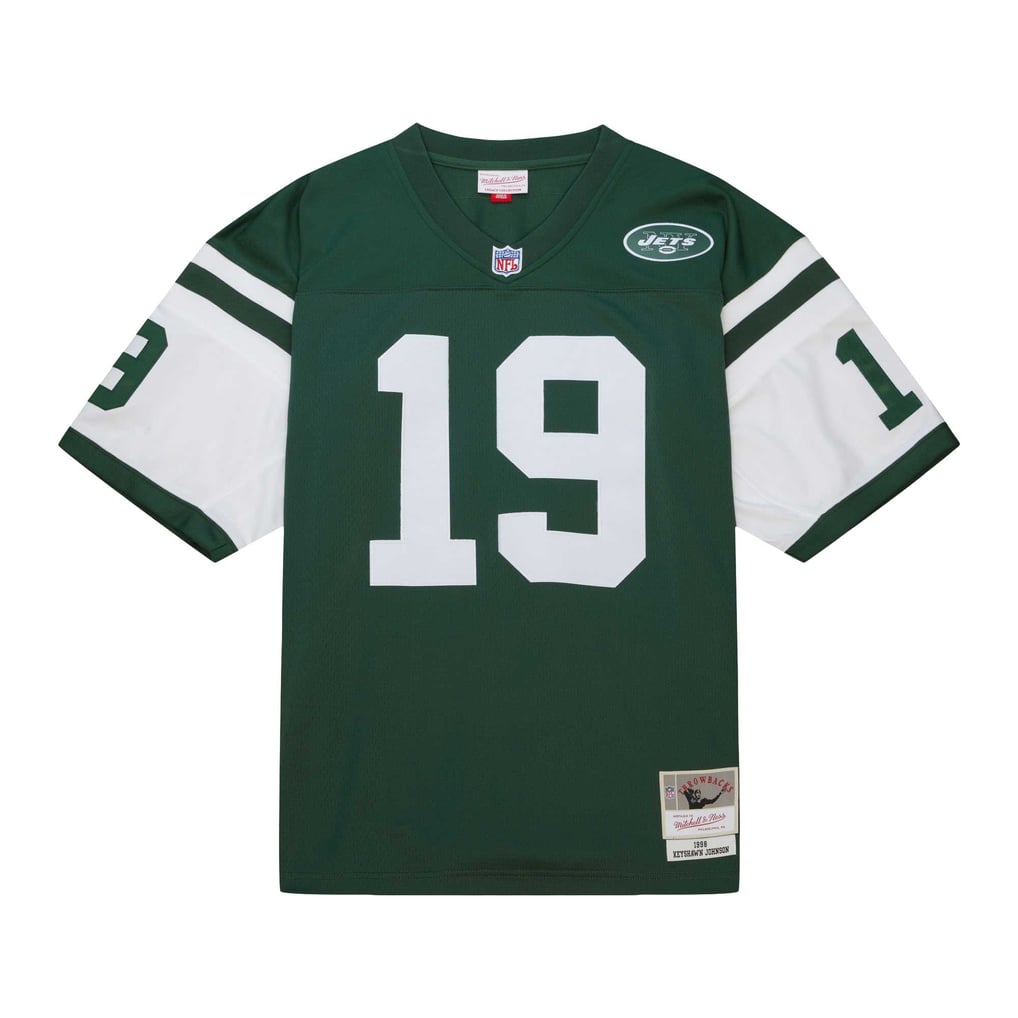 Men's New York Jets Keyshawn Johnson Green Legacy Replica Jersey