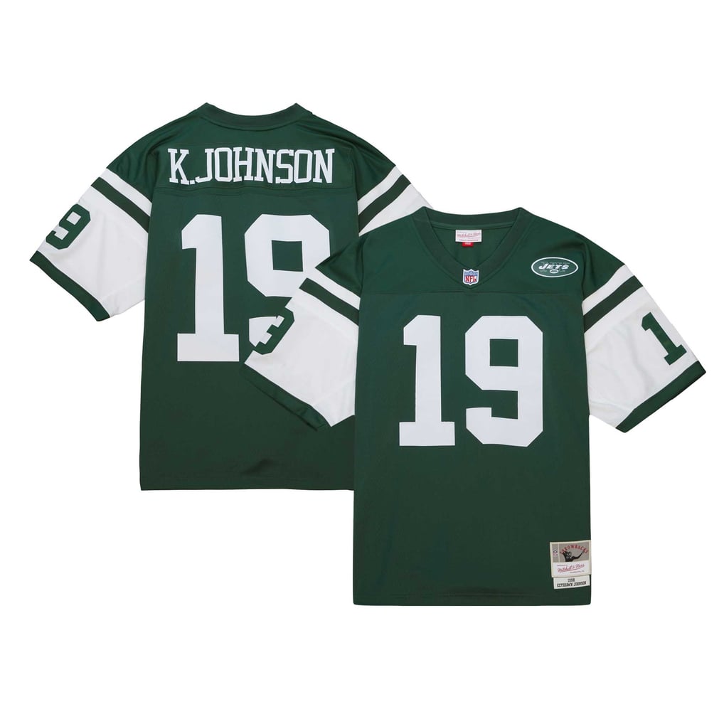 Men's New York Jets Keyshawn Johnson Green Legacy Replica Jersey