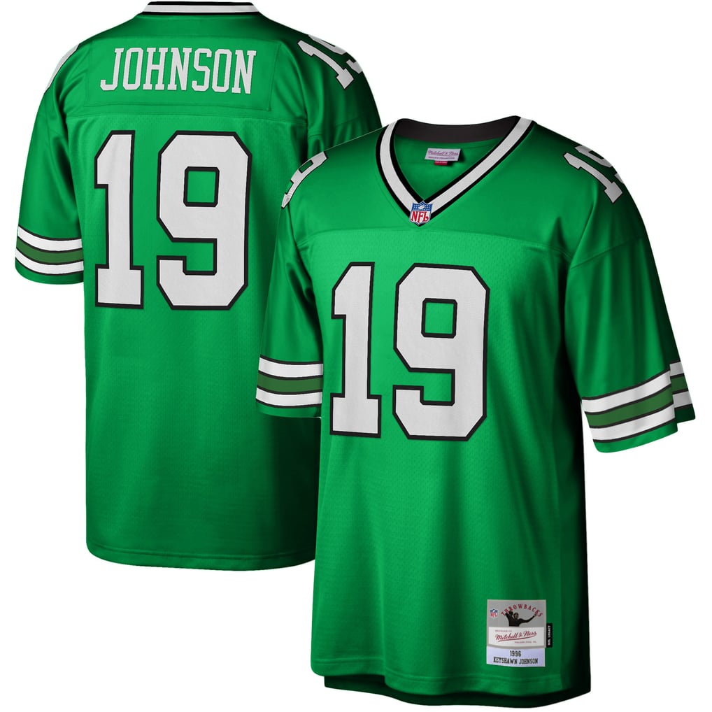 Men's New York Jets Keyshawn Johnson Kelly Green Legacy Replica Jersey