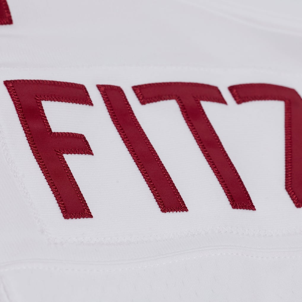 Men's Arizona Cardinals Larry Fitzgerald White 2004 Legacy Replica Player Jersey