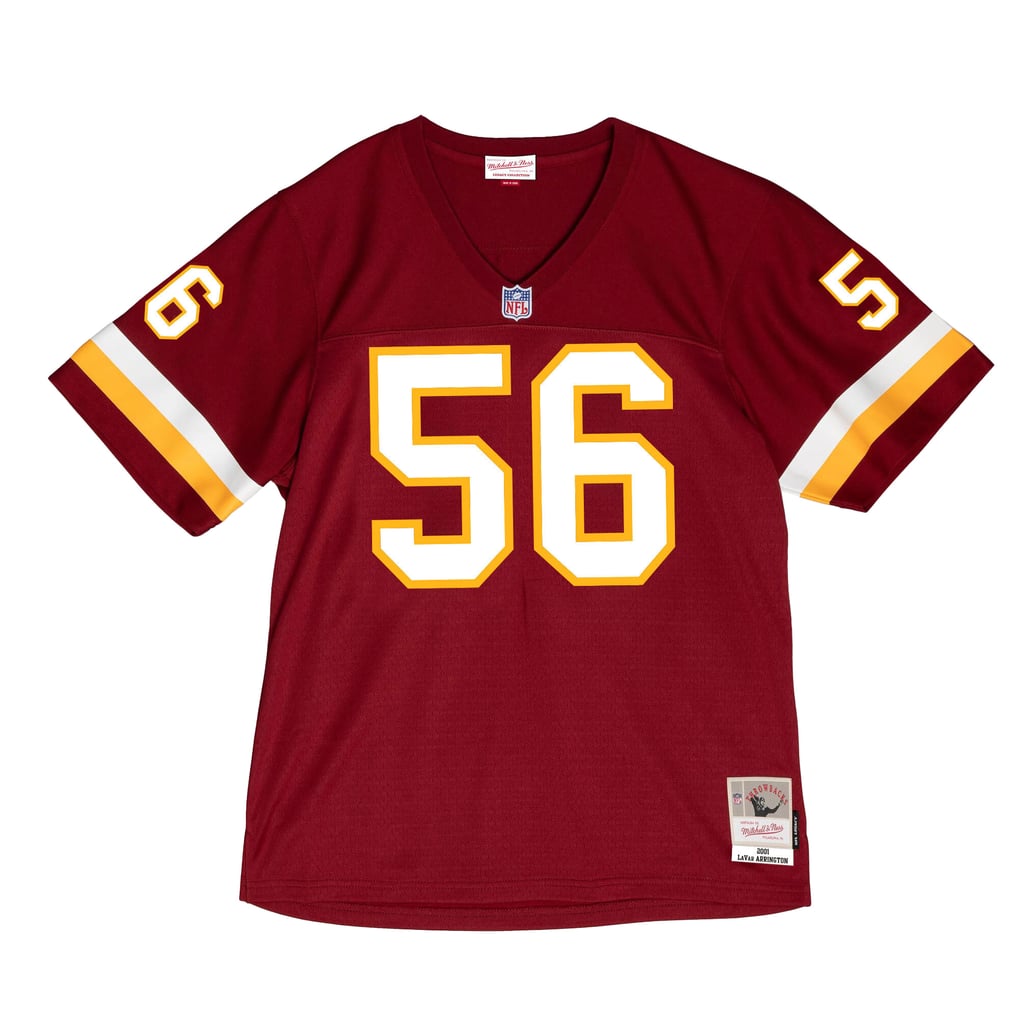 Men's Washington Commanders LaVar Arrington Burgundy 2001 Legacy Throwback Replica Jersey