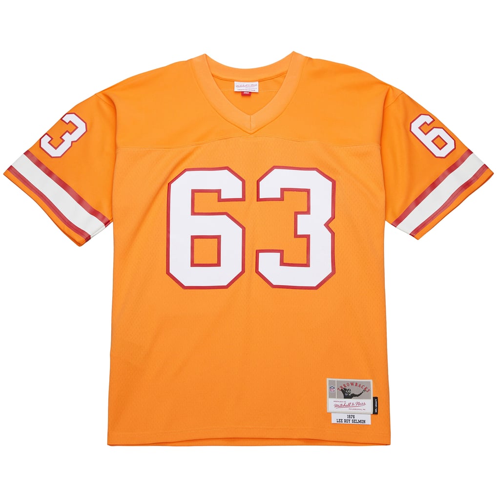 Men's Tampa Bay Buccaneers Lee Roy Selmon Orange 1976 Legacy Replica Jersey