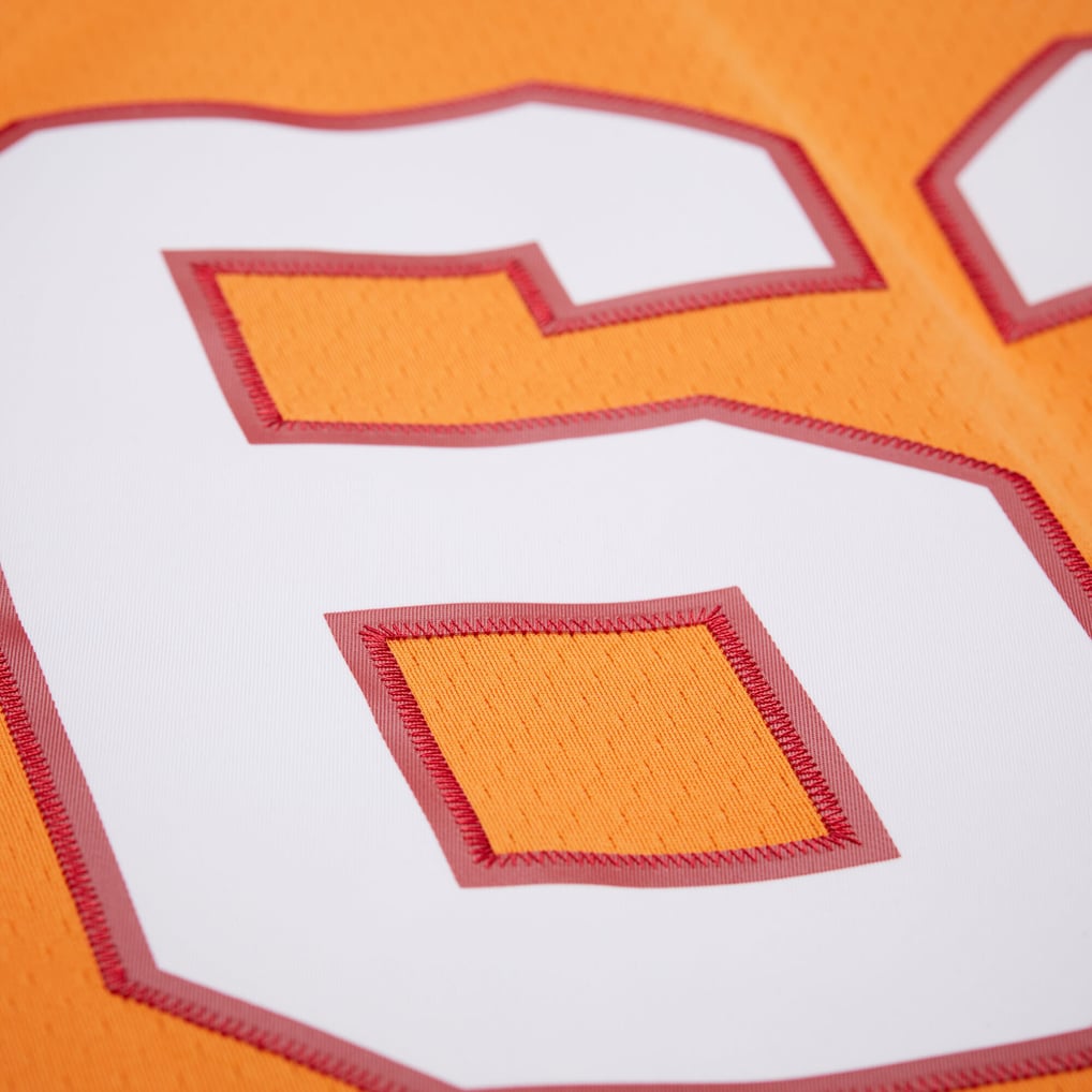 Men's Tampa Bay Buccaneers Lee Roy Selmon Orange 1976 Legacy Replica Jersey