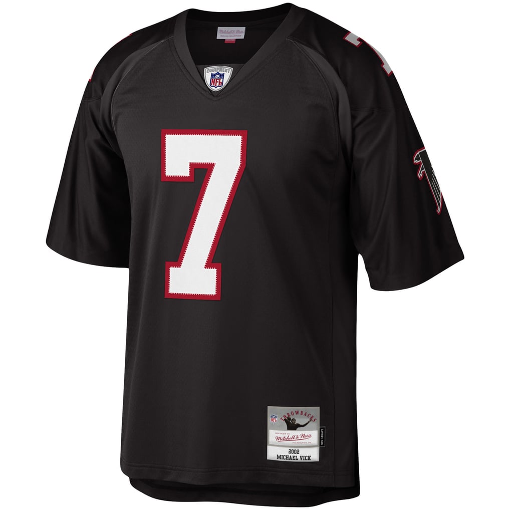 Men's Atlanta Falcons Michael Vick Black Legacy Replica Jersey