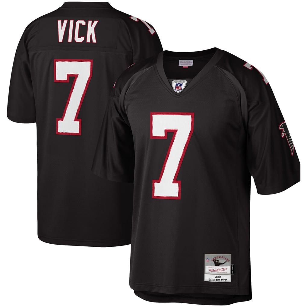 Men's Atlanta Falcons Michael Vick Black Legacy Replica Jersey