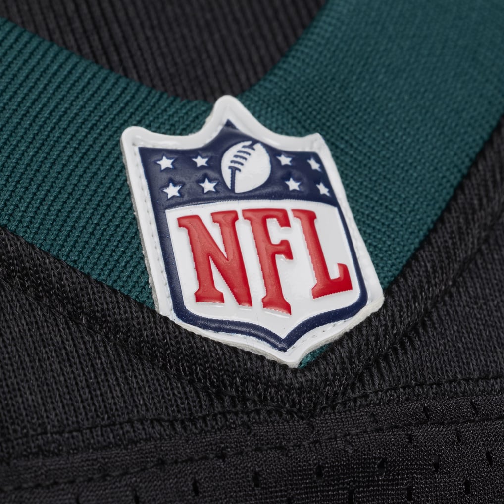 Men's Philadelphia Eagles Michael Vick Black 2012 Authentic Throwback Jersey