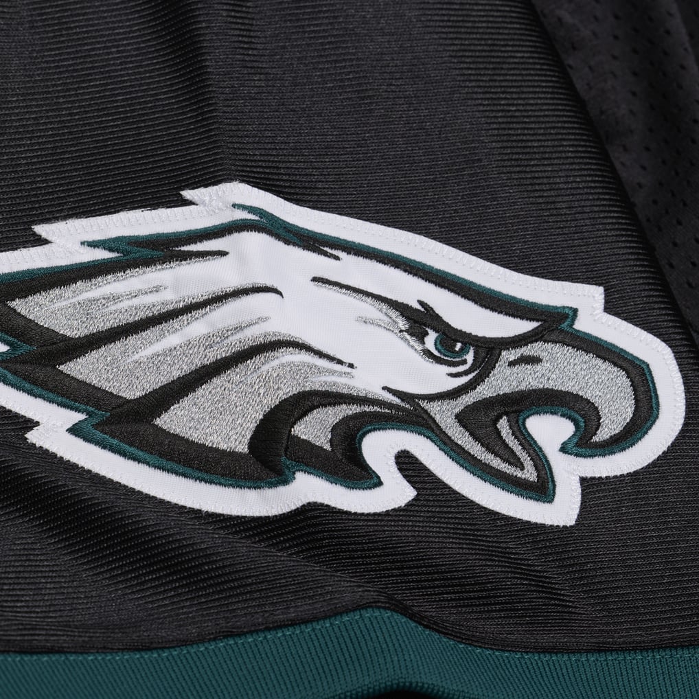 Men's Philadelphia Eagles Michael Vick Black 2012 Authentic Throwback Jersey