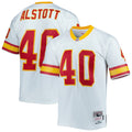 Men's Tampa Bay Buccaneers Mike Alstott White Legacy Replica Jersey
