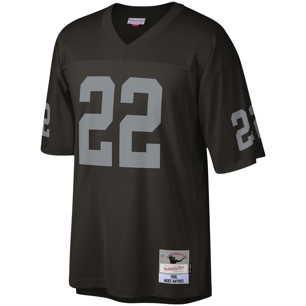 Men's Las Vegas Raiders Mike Haynes Black Legacy Replica Jersey
