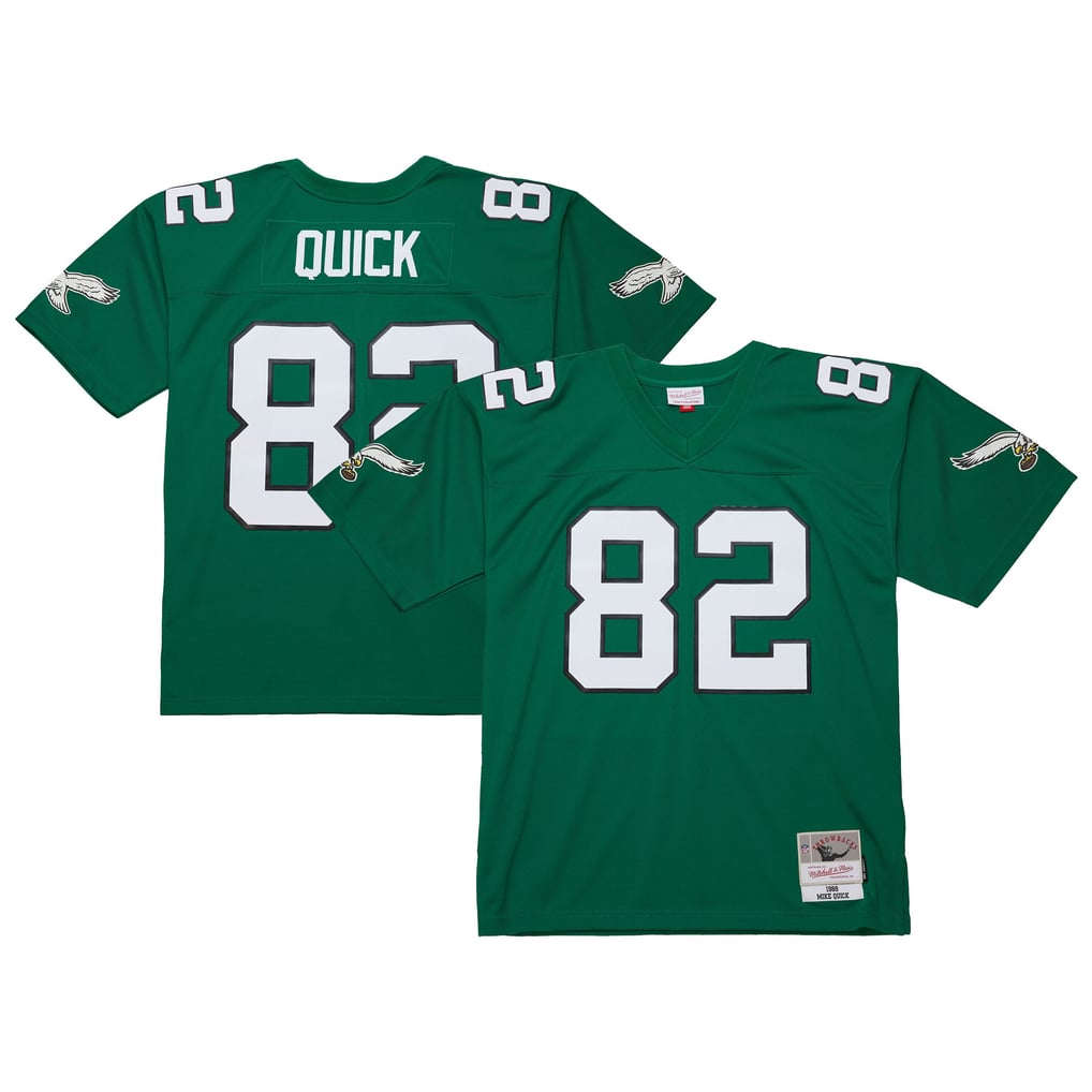 Men's Philadelphia Eagles Mike Quick Kelly Green Legacy Replica Jersey
