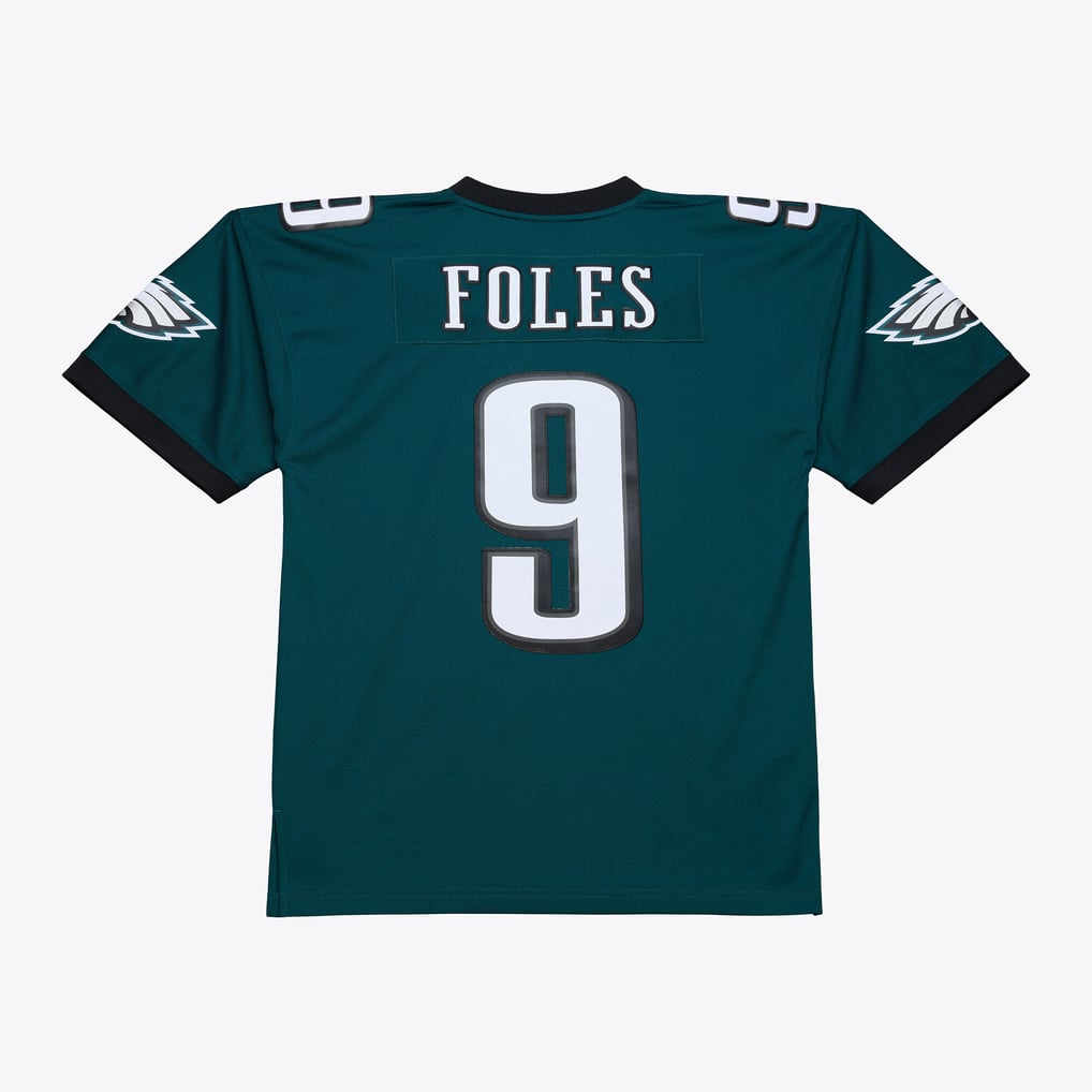 Men's Philadelphia Eagles Nick Foles Midnight Green Legacy Replica Jersey