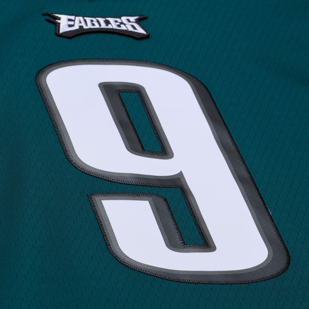 Men's Philadelphia Eagles Nick Foles Midnight Green Legacy Replica Jersey