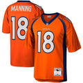 Men's Denver Broncos Peyton Manning Orange Legacy Replica Jersey