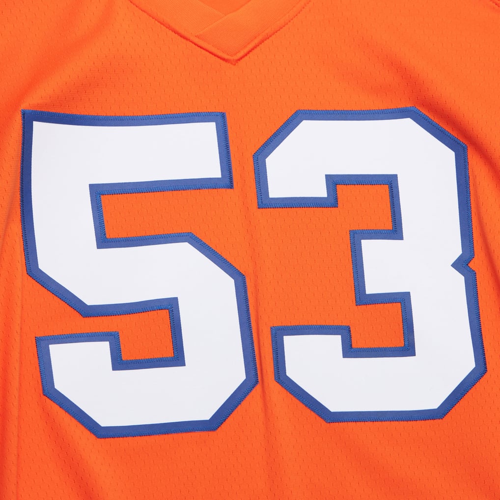 Men's Denver Broncos Randy Gradishar Orange 1978 Legacy Replica Jersey