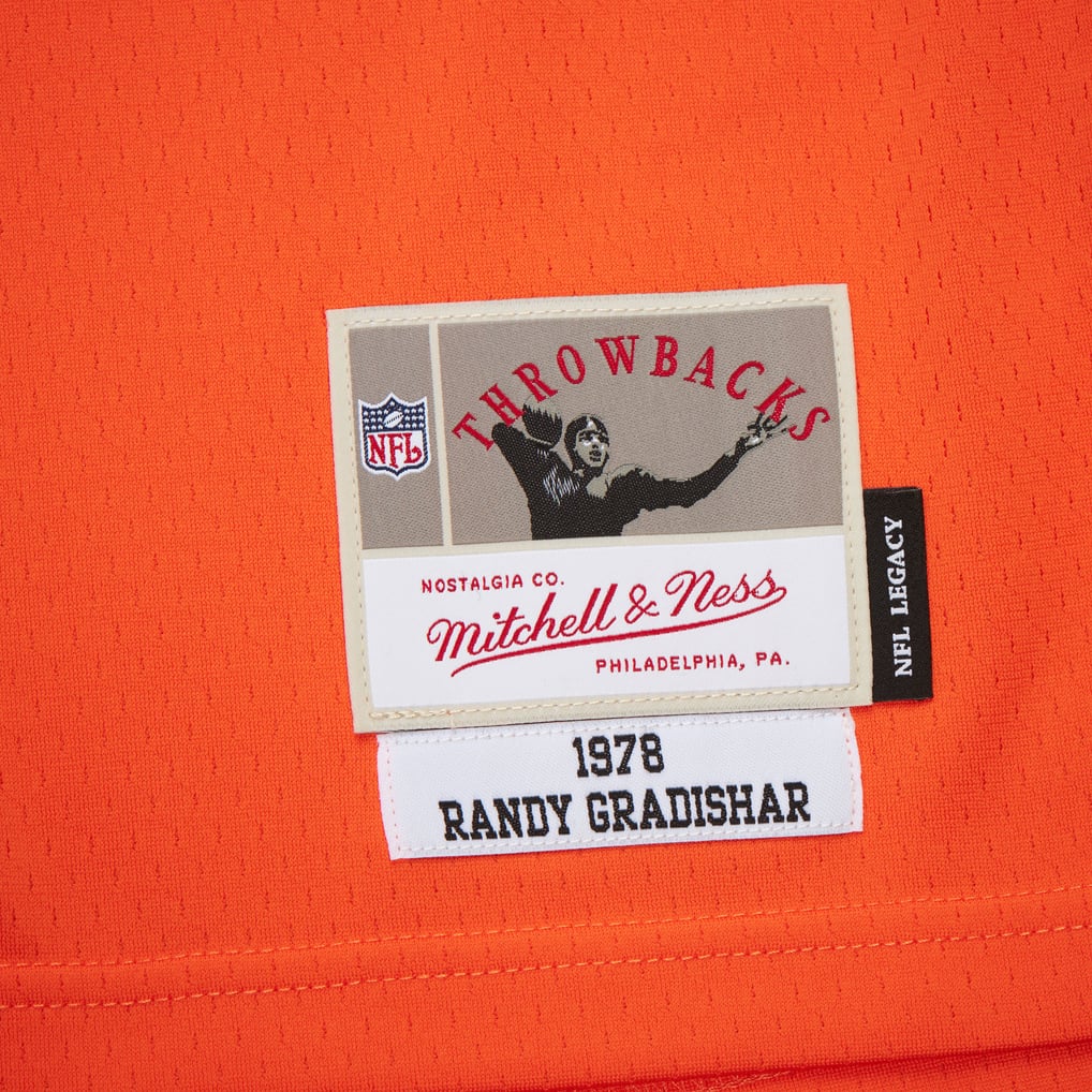 Men's Denver Broncos Randy Gradishar Orange 1978 Legacy Replica Jersey