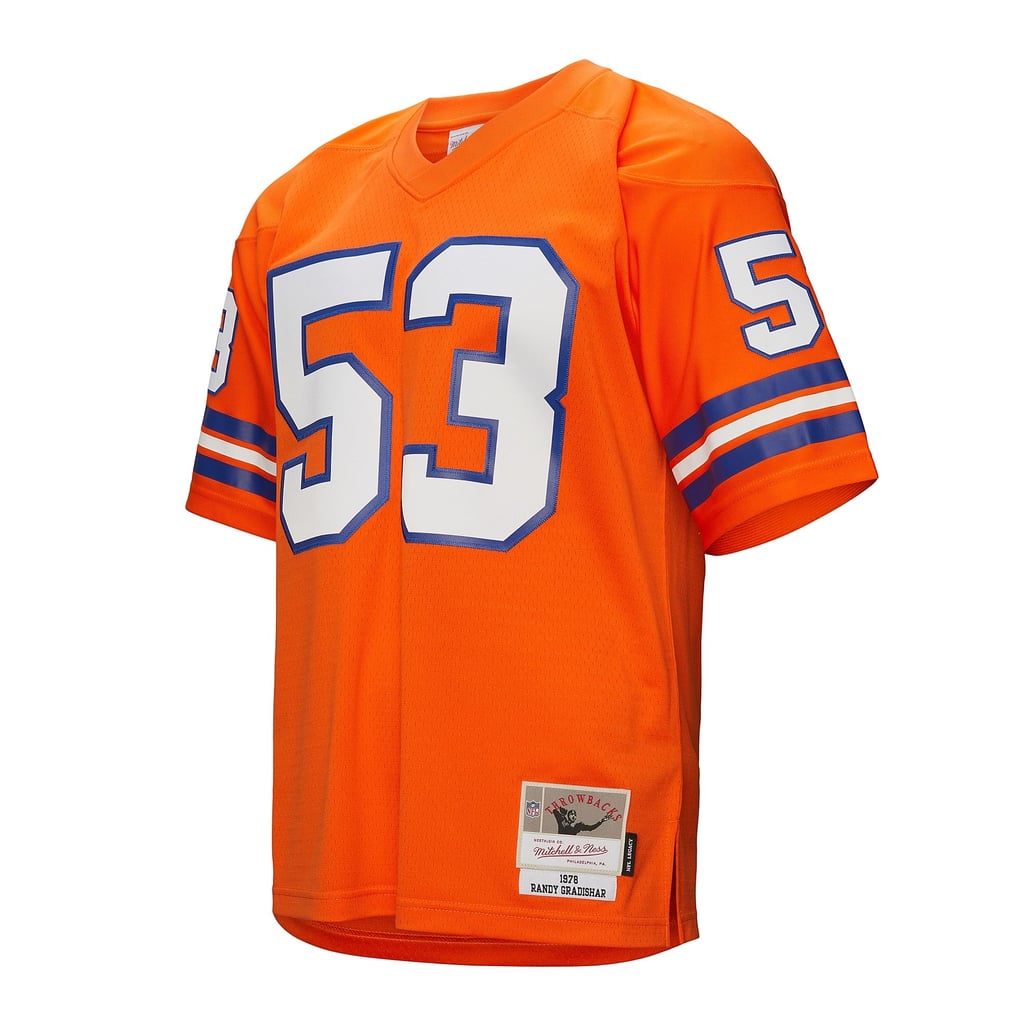 Men's Denver Broncos Randy Gradishar Orange 1978 Legacy Replica Jersey