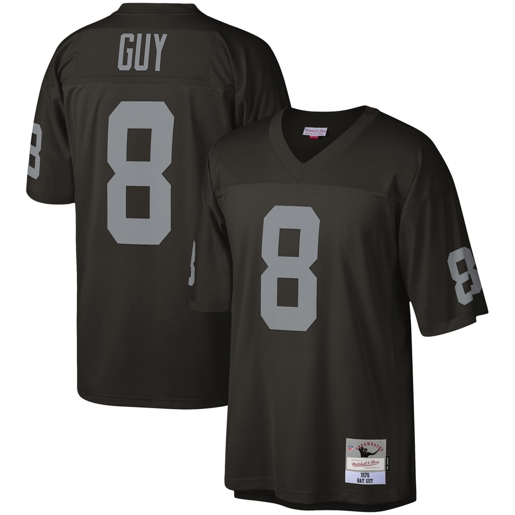 Men's Las Vegas Raiders Ray Guy Black Legacy Replica Jersey