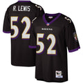 Men's Baltimore Ravens Ray Lewis Black Legacy Replica Jersey