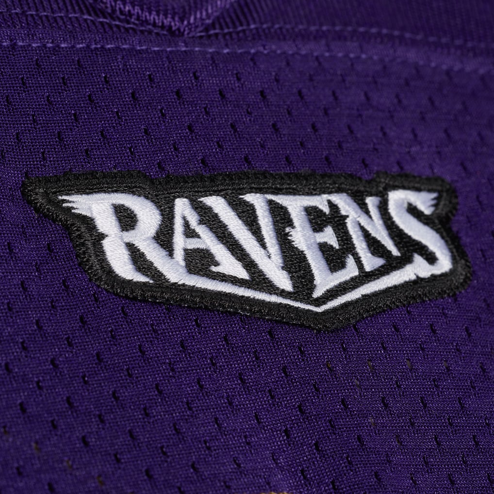 Men's Baltimore Ravens Ray Lewis Purple 1996 Authentic Throwback Jersey