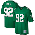 Men's Philadelphia Eagles Reggie White Kelly Green Big & Tall 1990 Retired Player Replica Jersey