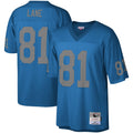 Men's Detroit Lions Richard Lane Blue Legacy Replica Jersey