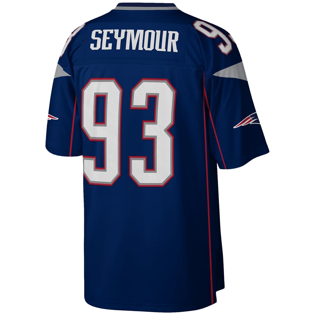 Men's New England Patriots Richard Seymour Navy Legacy Replica Jersey