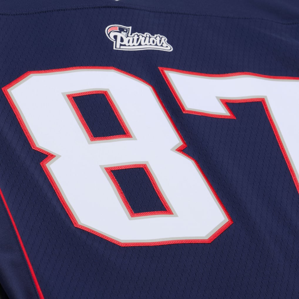 Men's New England Patriots Rob Gronkowski Navy Retired Legacy Replica Player Jersey