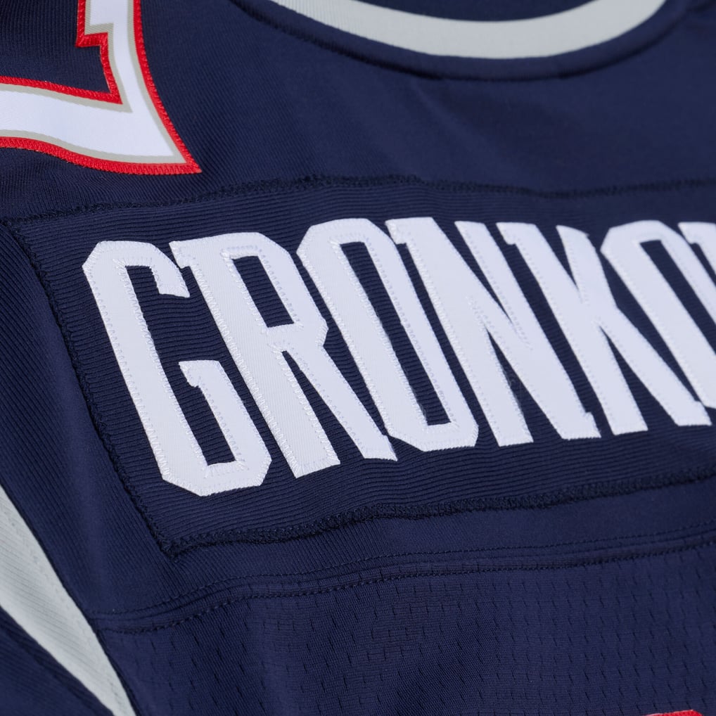 Men's New England Patriots Rob Gronkowski Navy Retired Legacy Replica Player Jersey