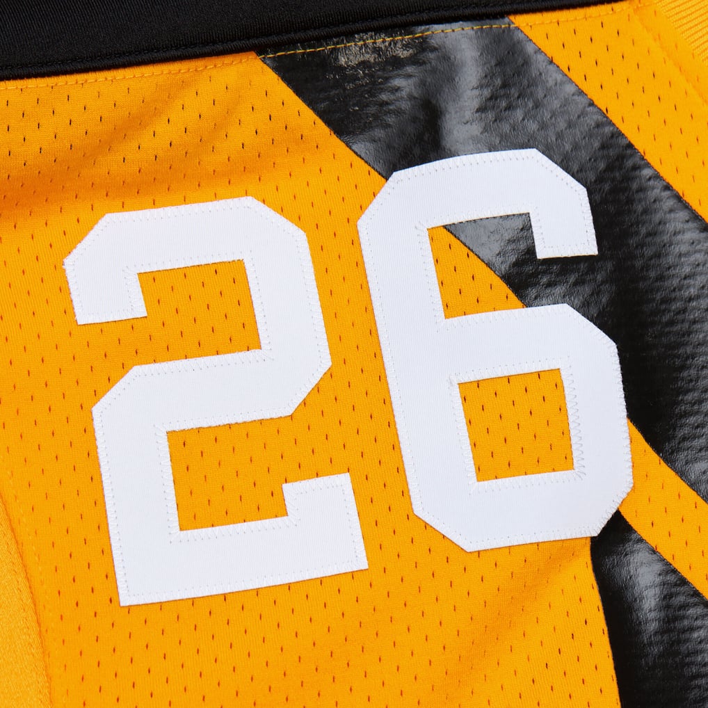 Men's Pittsburgh Steelers 1994 Rod Woodson Gold Authentic Throwback Retired Player Jersey