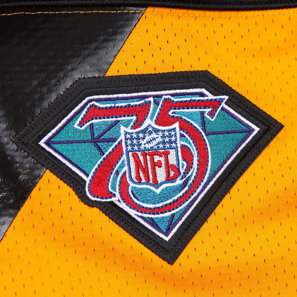 Men's Pittsburgh Steelers 1994 Rod Woodson Gold Authentic Throwback Retired Player Jersey