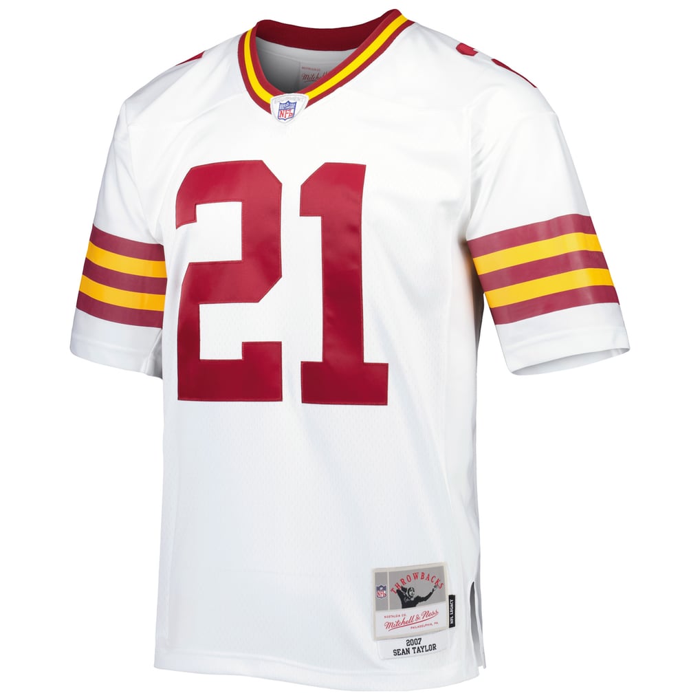 Men's Washington Football Team Sean Taylor White Legacy Replica Jersey