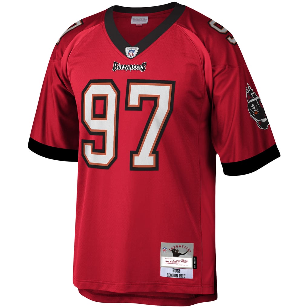 Men's Tampa Bay Buccaneers Simeon Rice Red Legacy Replica Jersey