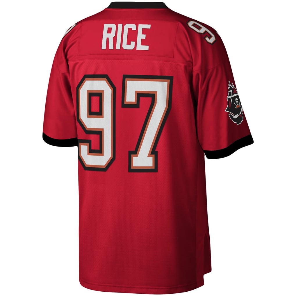 Men's Tampa Bay Buccaneers Simeon Rice Red Legacy Replica Jersey