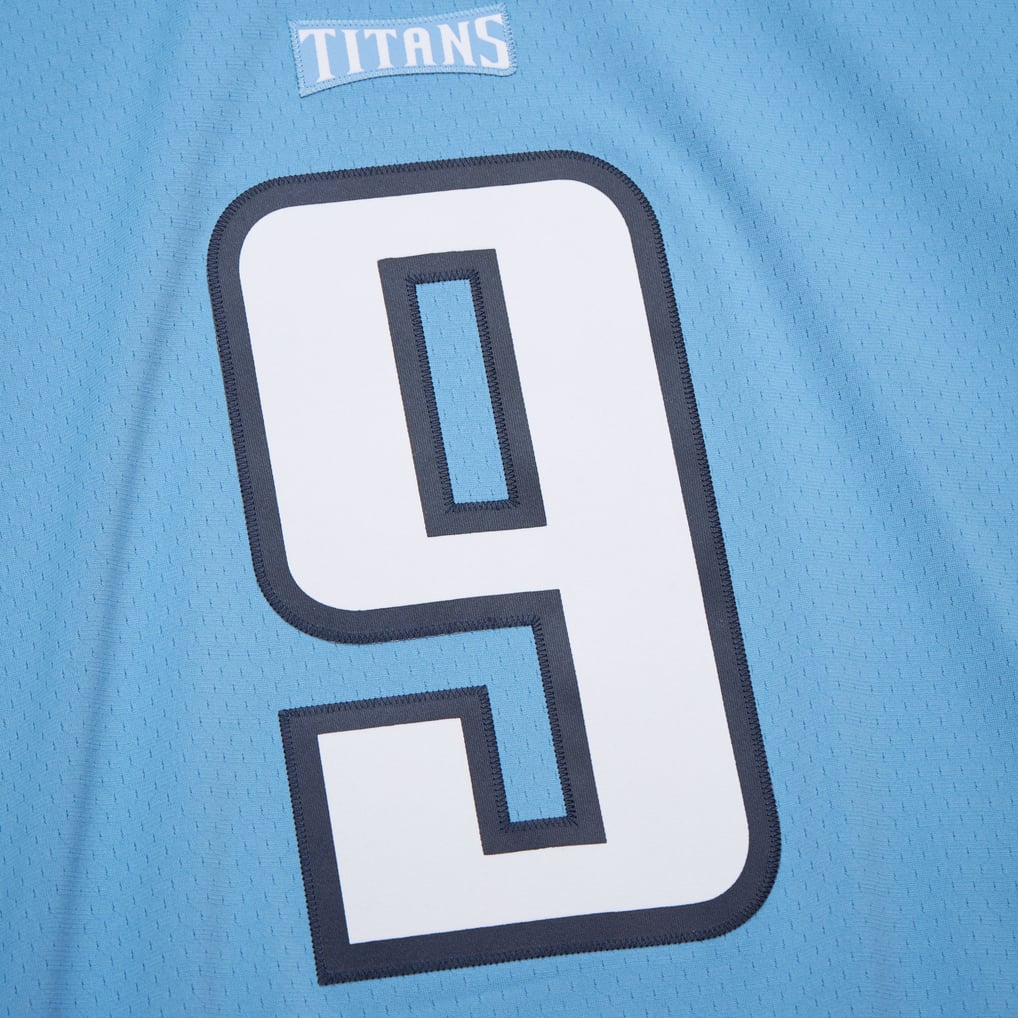 Men's Tennessee Titans Steve McNair Light Blue 2003 Legacy Replica Jersey