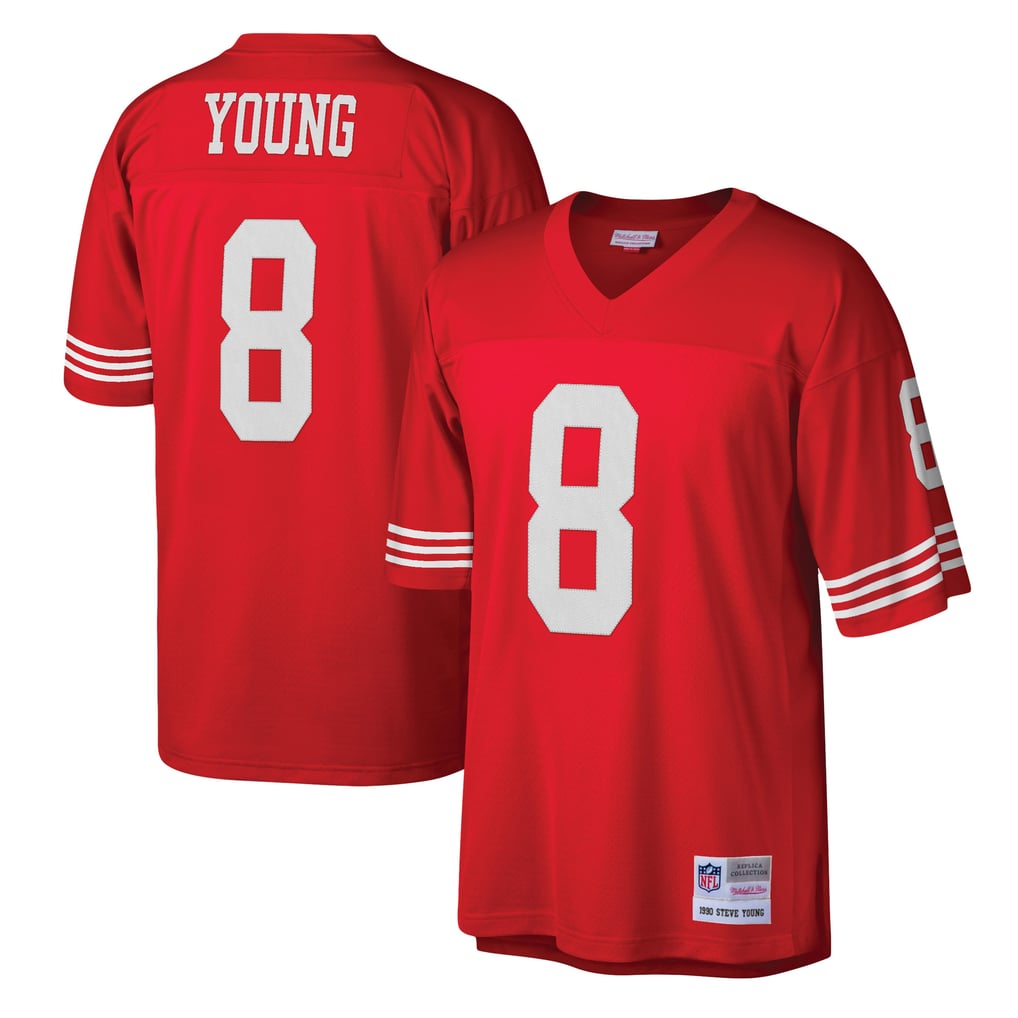 Men's San Francisco 49ers Steve Young Scarlet Legacy Replica Jersey
