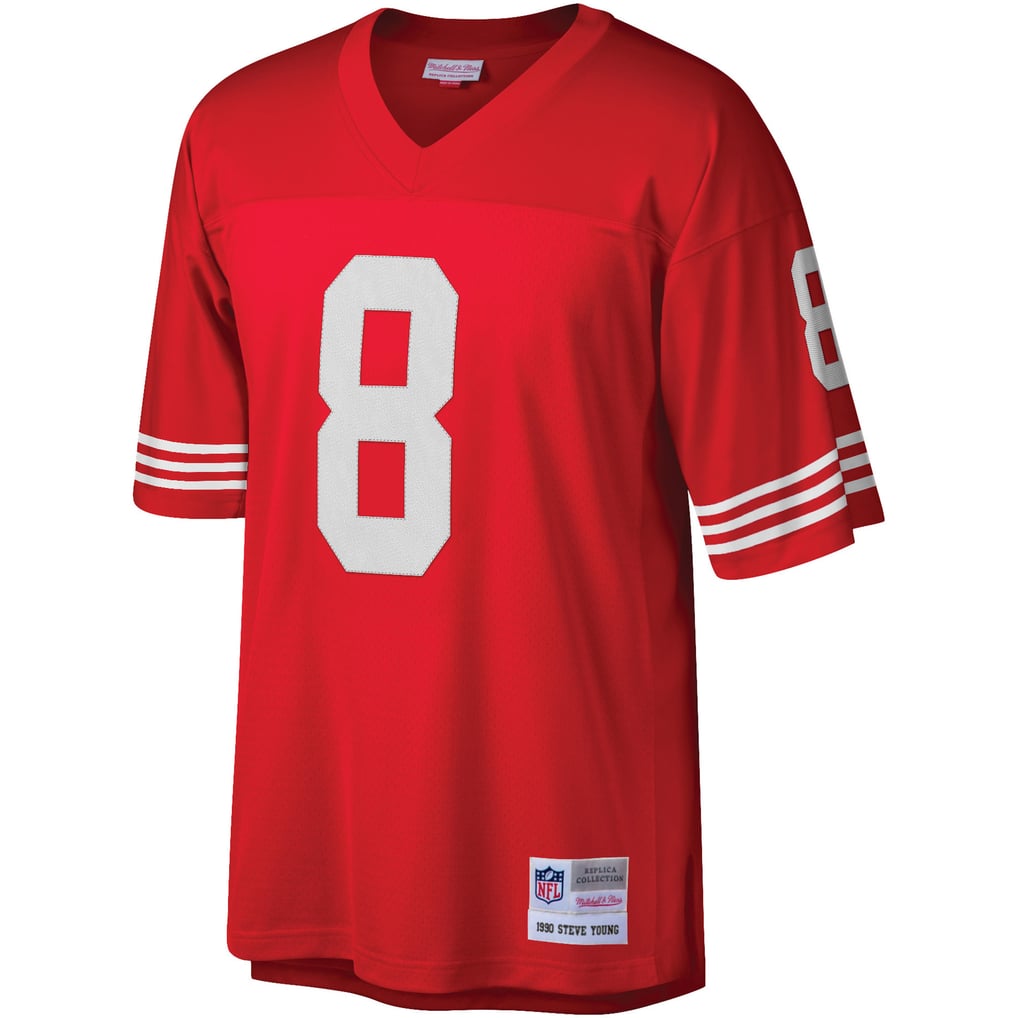 Men's San Francisco 49ers Steve Young Scarlet Legacy Replica Jersey