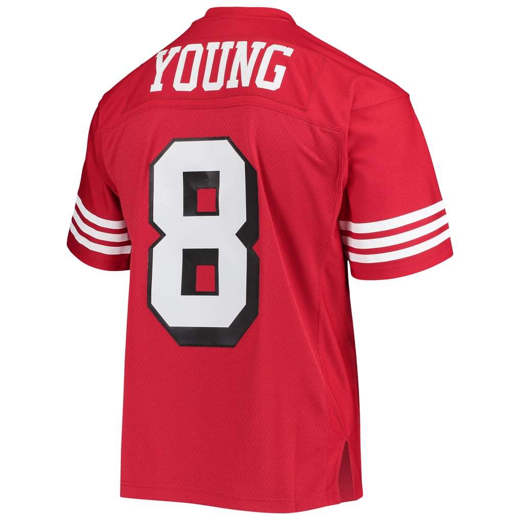 Men's San Francisco 49ers Steve Young Scarlet Legacy Replica Jersey