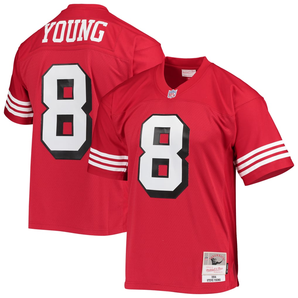 Men's San Francisco 49ers Steve Young Scarlet Legacy Replica Jersey