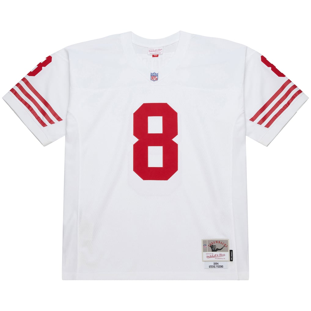 Men's San Francisco 49ers Steve Young White 1994 Legacy Replica Jersey