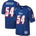 Men's New England Patriots Tedy Bruschi Royal Big & Tall 1996 Retired Player Replica Jersey