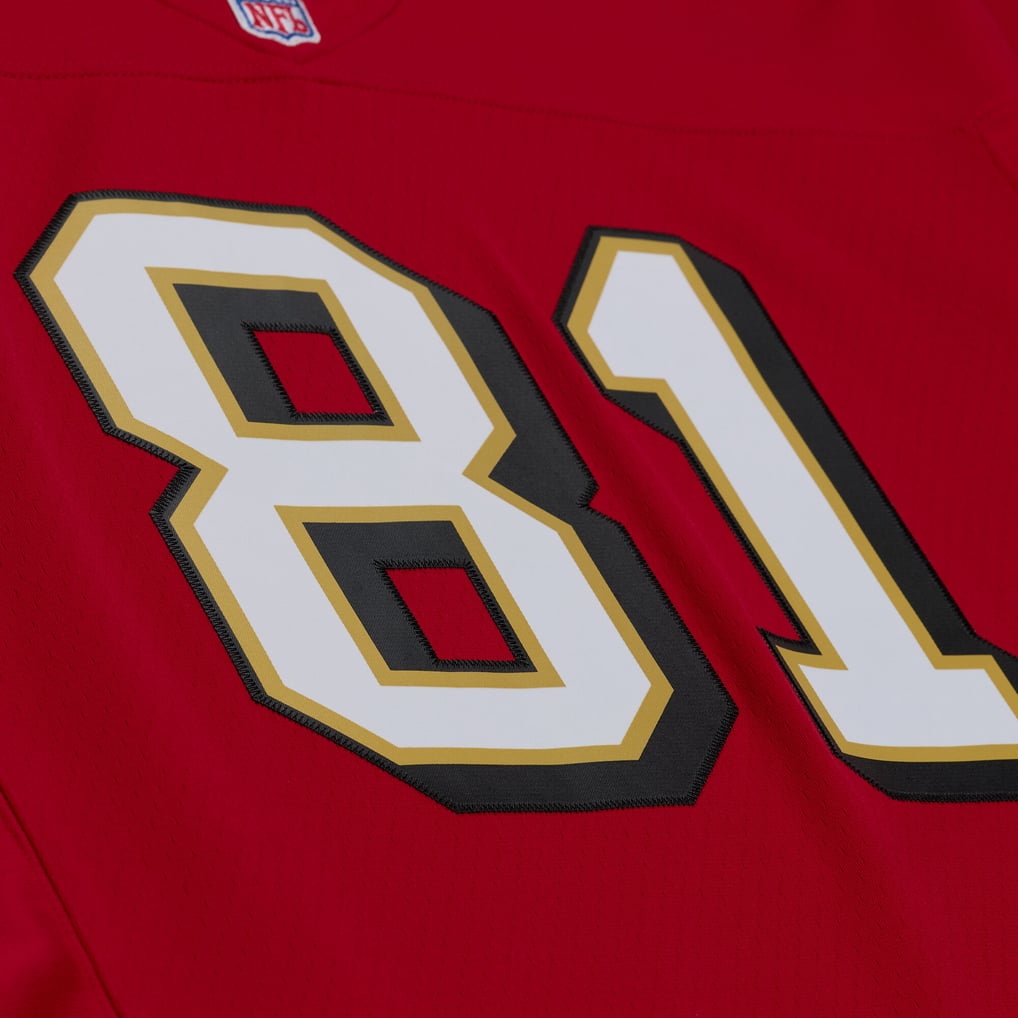 Men's San Francisco 49ers Terrell Owens Red 1996 Legacy Replica Player Jersey