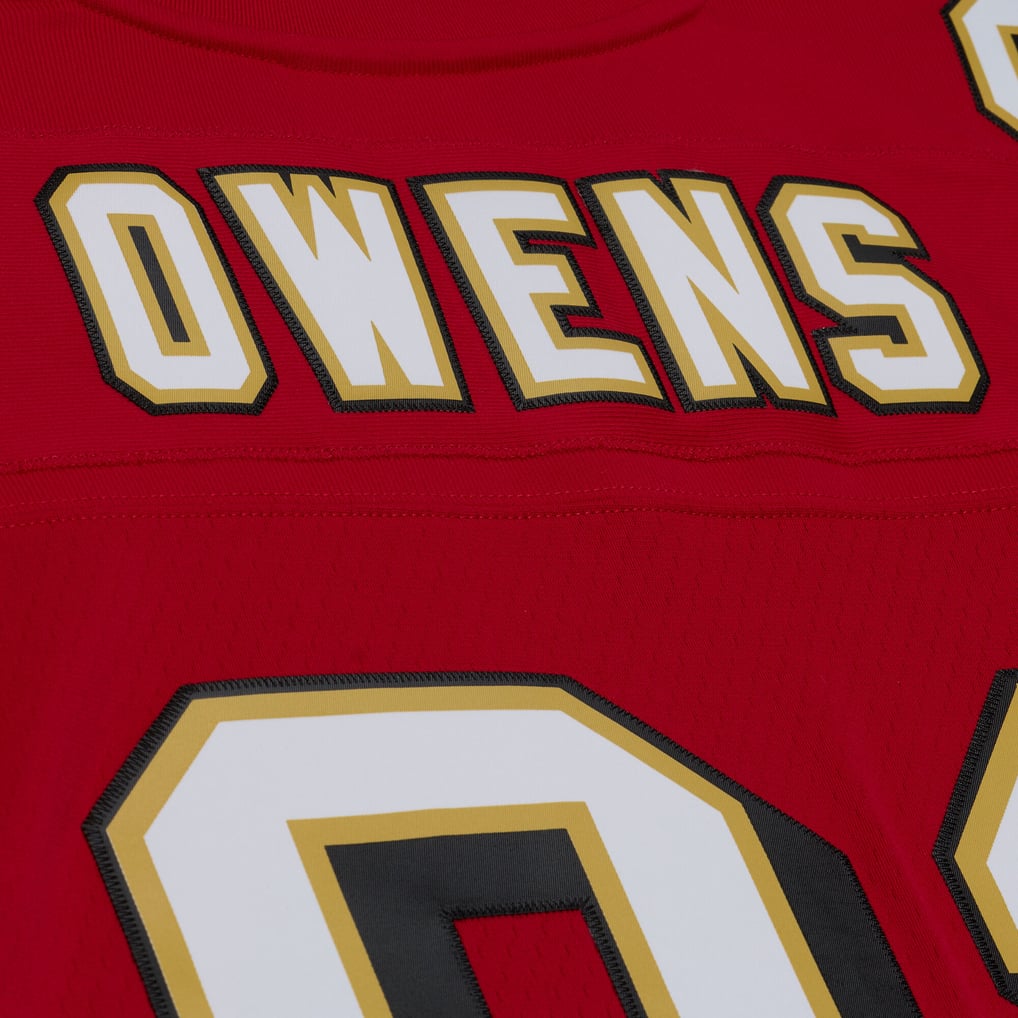 Men's San Francisco 49ers Terrell Owens Red 1996 Legacy Replica Player Jersey