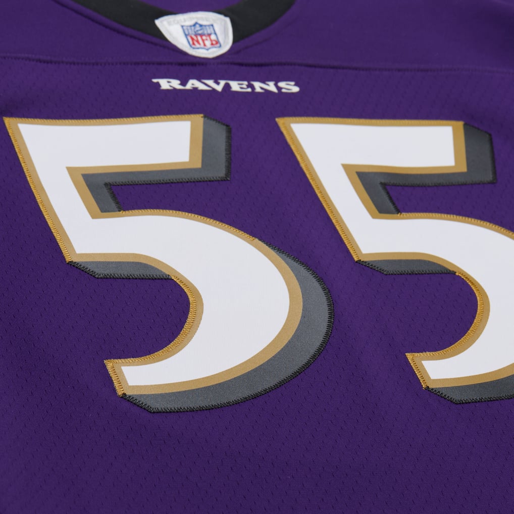 Men's Baltimore Ravens Terrell Suggs Purple 2003 Legacy Replica Jersey