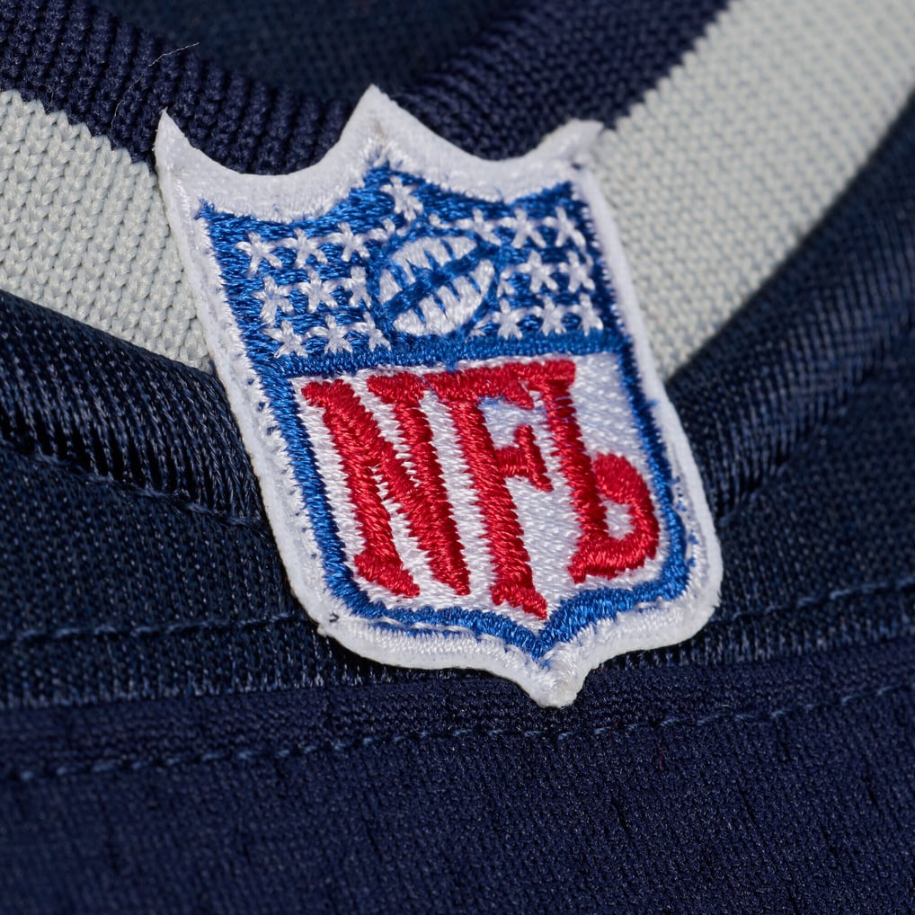 Men's New England Patriots Tom Brady Navy Super Bowl XXXVI Authentic Throwback Jersey