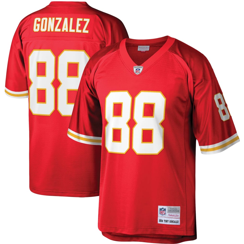 Men's Kansas City Chiefs Tony Gonzalez Red Legacy Replica Jersey