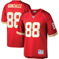 Men's Kansas City Chiefs Tony Gonzalez Red Legacy Replica Jersey